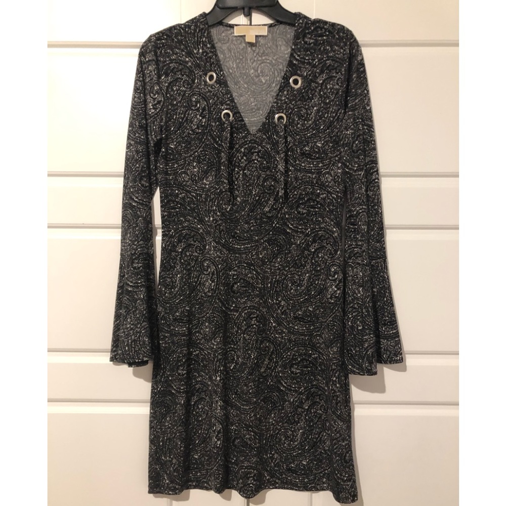 Michael kors black and white dress size S